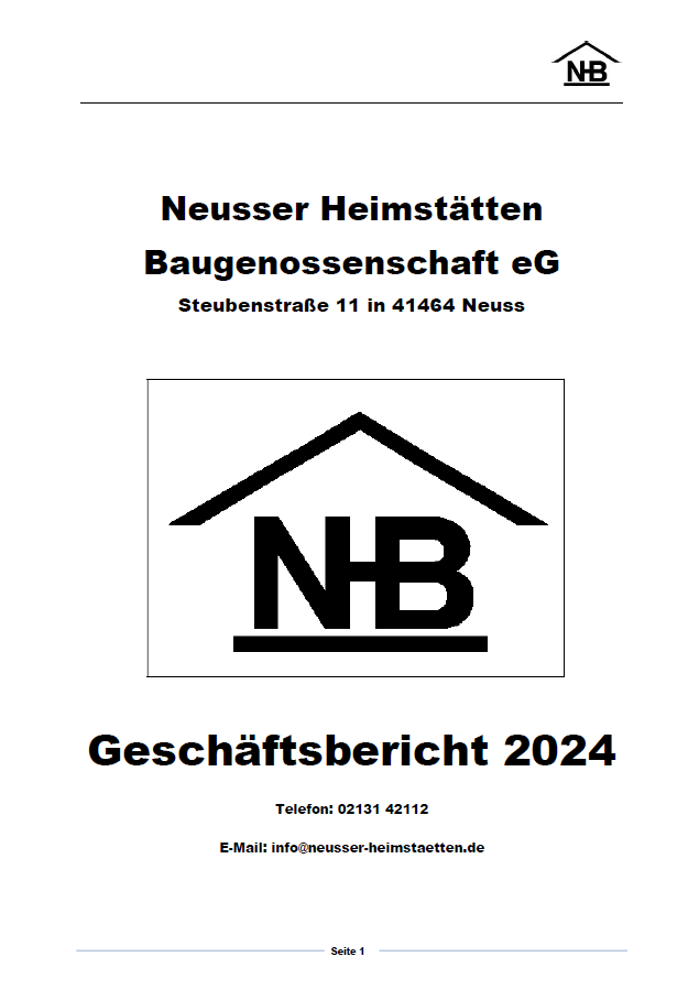 NHB Geschäftsbericht 2024